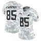 ＃85 Women's Aaron Anderson Arctic Camo Limited Cleveland Browns 2024 Salute to Service Jersey