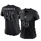 ＃85 Women's Aaron Anderson Black Limited Cleveland Browns Reflective Jersey
