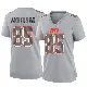 ＃85 Women's Aaron Anderson Gray Game Cleveland Browns Atmosphere Fashion Jersey
