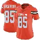 ＃85 Women's Aaron Anderson Orange Limited Cleveland Browns Alternate Vapor Untouchable Jersey