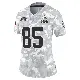 ＃85 Women's Jermaine Terry II Arctic Camo Limited Cleveland Browns 2024 Salute to Service Jersey