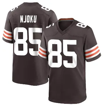 ＃85 Youth David Njoku Brown Game Cleveland Browns Team Color Jersey