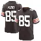 ＃85 Youth David Njoku Brown Game Cleveland Browns Team Color Jersey