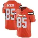 ＃85 Youth Isaiah Wooden Orange Limited Cleveland Browns Alternate Vapor Untouchable Jersey