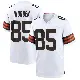 ＃85 Youth Isaiah Wooden White Game Cleveland Browns Jersey