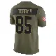 ＃85 Youth Jermaine Terry II Olive Limited Cleveland Browns 2025 Salute to Service Jersey