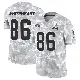 ＃86 Men's Blake Whiteheart Arctic Camo Limited Cleveland Browns 2024 Salute to Service Jersey