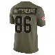 ＃86 Men's Blake Whiteheart Olive Limited Cleveland Browns 2025 Salute to Service Jersey