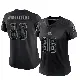 ＃86 Women's Blake Whiteheart Black Limited Cleveland Browns Reflective Jersey