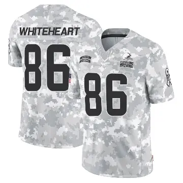 ＃86 Youth Blake Whiteheart Arctic Camo Limited Cleveland Browns 2024 Salute to Service Jersey