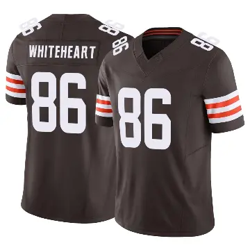 ＃86 Youth Blake Whiteheart Brown Limited Cleveland Browns Vapor F.U.S.E. Jersey