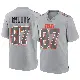 ＃87 Men's Kole Wilson Gray Game Cleveland Browns Atmosphere Fashion Jersey