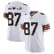 ＃87 Men's Marcus Santos-Silva White Limited Cleveland Browns Vapor Untouchable Jersey
