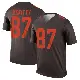 ＃87 Men's Tre' McKitty Brown Legend Cleveland Browns Alternate Jersey