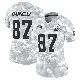 ＃87 Women's Sal Cannella Arctic Camo Limited Cleveland Browns 2024 Salute to Service Jersey