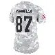 ＃87 Women's Sal Cannella Arctic Camo Limited Cleveland Browns 2024 Salute to Service Jersey