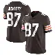 ＃87 Youth Tre' McKitty Brown Limited Cleveland Browns Team Color Vapor Untouchable Jersey