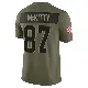 ＃87 Youth Tre' McKitty Olive Limited Cleveland Browns 2025 Salute to Service Jersey