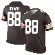 ＃88 Men's Dae'Quan Wright Brown Legend Cleveland Browns Jersey