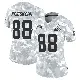 ＃88 Women's Caden Prieskorn Arctic Camo Limited Cleveland Browns 2024 Salute to Service Jersey