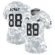 ＃88 Women's Dae'Quan Wright Arctic Camo Limited Cleveland Browns 2024 Salute to Service Jersey