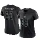 ＃88 Women's Dae'Quan Wright Black Limited Cleveland Browns Reflective Jersey