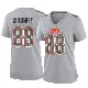 ＃88 Women's Dae'Quan Wright Gray Game Cleveland Browns Atmosphere Fashion Jersey