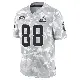 ＃88 Youth Caden Prieskorn Arctic Camo Limited Cleveland Browns 2024 Salute to Service Jersey