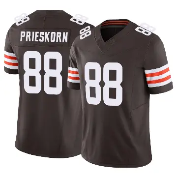 ＃88 Youth Caden Prieskorn Brown Limited Cleveland Browns Vapor F.U.S.E. Jersey