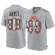 ＃89 Men's Jack Stoll Gray Game Cleveland Browns Atmosphere Fashion Jersey