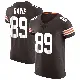＃89 Men's Kaden Davis Brown Elite Cleveland Browns Vapor Jersey