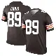 ＃89 Men's Kaden Davis Brown Legend Cleveland Browns Jersey