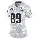 ＃89 Women's Jack Stoll Arctic Camo Limited Cleveland Browns 2024 Salute to Service Jersey