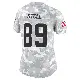 ＃89 Women's Jack Stoll Arctic Camo Limited Cleveland Browns 2024 Salute to Service Jersey