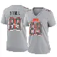 ＃89 Women's Jack Stoll Gray Game Cleveland Browns Atmosphere Fashion Jersey