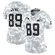 ＃89 Women's Kaden Davis Arctic Camo Limited Cleveland Browns 2024 Salute to Service Jersey