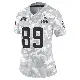 ＃89 Women's Kaden Davis Arctic Camo Limited Cleveland Browns 2024 Salute to Service Jersey