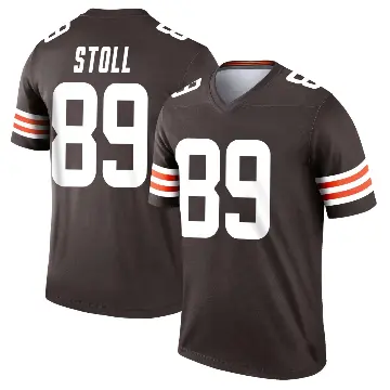 ＃89 Youth Jack Stoll Brown Legend Cleveland Browns Jersey