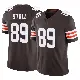 ＃89 Youth Jack Stoll Brown Limited Cleveland Browns Vapor F.U.S.E. Jersey