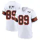 ＃89 Youth Jack Stoll White Game Cleveland Browns 1946 Collection Alternate Jersey