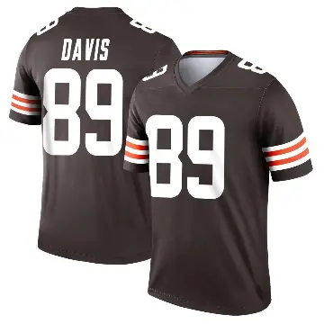 ＃89 Youth Kaden Davis Brown Legend Cleveland Browns Jersey