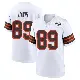 ＃89 Youth Kaden Davis White Game Cleveland Browns 1946 Collection Alternate Jersey