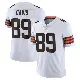 ＃89 Youth Kaden Davis White Limited Cleveland Browns Vapor Untouchable Jersey