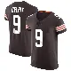 ＃9 Men's Grant Delpit Brown Elite Cleveland Browns Vapor Jersey