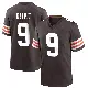 ＃9 Men's Grant Delpit Brown Game Cleveland Browns Team Color Jersey