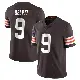 ＃9 Men's Grant Delpit Brown Limited Cleveland Browns Team Color Vapor Untouchable Jersey