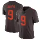 ＃9 Men's Grant Delpit Brown Limited Cleveland Browns Vapor Alternate Jersey