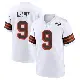 ＃9 Men's Grant Delpit White Game Cleveland Browns 1946 Collection Alternate Jersey