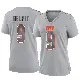 ＃9 Women's Grant Delpit Gray Game Cleveland Browns Atmosphere Fashion Jersey