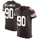 ＃90 Men's Joe Tryon-Shoyinka Brown Elite Cleveland Browns Vapor Jersey
